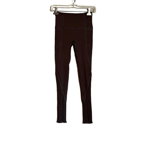 Free People movement brown leggings. Size xs - Picture 1 of 8